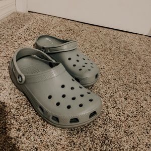 Gray Crocs